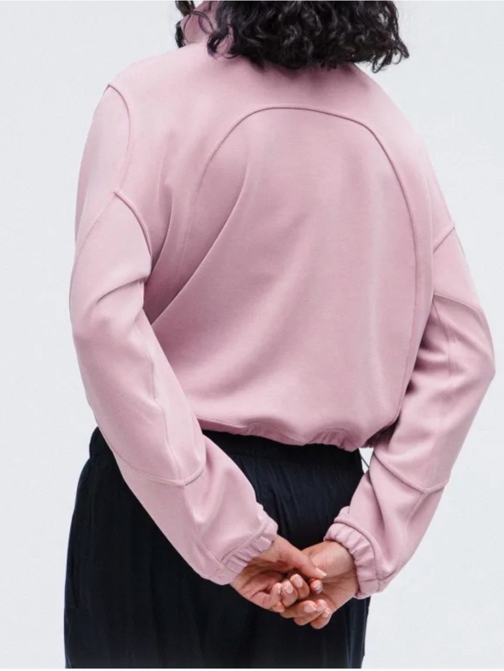 lululemon athletica Dusty Pink Relaxed Women's Sweatshirt